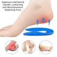 thumbnail image 6 of SIEYIO 1 Pair Shoe Inserts Insole Relieve Spur Pads Orthotic Insole Gel Heel Cups, 6 of 15