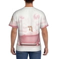 thumbnail image 2 of Rocae Cute Bathtub for Men's Moisture-Wicking Crew Tee - T-Shirt for Sports, Outdoor Activities, and Casual Wear, 2 of 9