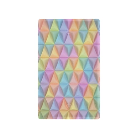 IAUYY Retardant PC Material Unused Outlet Cover Switch Plate Covers Easy DIY Installation with Screws Light Switch Cover Plate Soft Pastel Rainbow Color