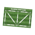 thumbnail image 4 of Tapete de entrenamiento de fútbol para niños, tapete ligero para césped, tapete para campo de fútbol 80 cm x 120 cm, 4 of 9