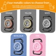 thumbnail image 2 of YUNOVA IP68 Waterproof AirTag Dog Collar Holder, 4-Screw Lock Removable Metal Clip Case, Compatible with Apple AirTag, Fits 1.2" Collars for Medium Large Dogs, 2 of 8