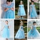 thumbnail image 5 of Disfraz de princesa ITVTI para niña, azul, 3-4 años o más, 5 of 6