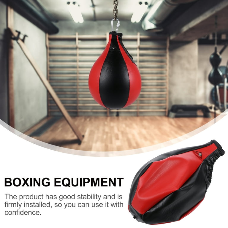 VEVOR Boxing Speed Trainer, Punching Bag Spinning Bar, Training Boxing Ball  with Reflex Bar & Gloves, Solid Speed Punching Bag Free Standing,  Adjustable Height, for Man, with Two Ball