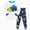R121-White, variant on NOLDARES Toddler Boys Girls Pajama Set 2-Piece Long Sleeve Tee and Pants Kids Fall Clothes Sleepwear Pj Set 6-12 Months 12-24 Months 2t 3t 4t 5t 6t 7t 8t 9t Children,Sky Blue,6-7 Y