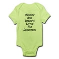 thumbnail image 1 of CafePress - Mommy And Daddys Little Tax Deduction Body Suit - Baby Light Bodysuit, 1 of 1