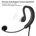 thumbnail image 1 of Notebook Headset Ear-Hook Headset USB Headphone Computer Notebook Accessory For Skype / QQ / MSN, 1 of 8