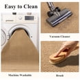 thumbnail image 2 of Enyhom Indoor Runner Rug for Hallway 2'x8', Machine Washable, Non-Slip, Stain-Resistant Indoor Area Rug Kitchen Runner Rugs, for Entryway Laundry Room, Brown, 2 of 7