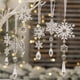 thumbnail image 5 of Adornos Navideños de Copos de Nieve Acrílicos | Colgante para Árbol de Navidad | Colgante Pequeño | Uso Interior/Exterior | Ligero y Duradero, 5 of 7