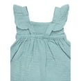 thumbnail image 6 of Modern Moments by Gerber Baby Girl Dress With Ruffle Sleeves and Diaper Cover, 2-Piece, Sizes 0/3 Months - 24 Months, 6 of 12