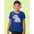 thumbnail image 2 of Sitting Hippo T-Shirt Juniors -Image by Shutterstock,  Medium, 2 of 4