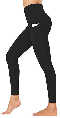 Fengbay High Waist Yoga Pants Yoga Pants Tummy Control Workout Pants 4 Way Stretch Pocket Leggings