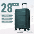 thumbnail image 2 of Maleta de viaje con ruedas para hombre y mujer, cubierta de carrito de viaje de 20 pulgadas, Maleta de equipaje de cabina de embarque de 24, 28 pulgadas, nuevo diseño, 2024, 2 of 4