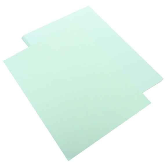 Clispeed Sky Blue Sticker Label Printer Paper for Mailing Address and Decor PVC Material