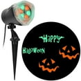 thumbnail image 1 of Projection Lightshow Whirl-a-Motion Happy Halloween JOL (Vert/Orange), 1 of 6