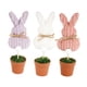 thumbnail image 5 of Conejito de peluche de Pascua,Adornos de mesa de Pascua: adorno de conejito,Conejito de peluche suave de Pascua para decoración de mesa de primavera,Figura de conejo para rellenar, 5 of 9