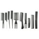 thumbnail image 1 of Juego De Peines Para El Cabello, Juego De Peines De Peluquería Para El Cuidado Del Cabello, Masaje Del Cuero Cabelludo, 10 Piezas Para Peluquero En El Hogar, 1 of 7