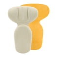 thumbnail image 2 of 1 Pair Anti-Slip Heel Liners for Women Shoes, Soft Cushion Heel Pads for Shoes that are Too Big, Back Heel Cushion Pads Heel Grips Shoe Heel Inserts for Women and Men,Off-white,5.2x3.5", 2 of 9