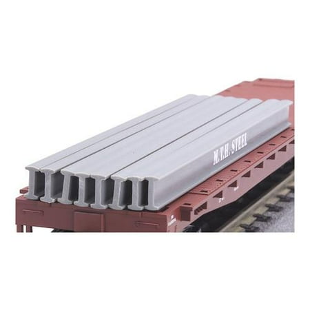 O I-Beams, MTH Steel (8) Multi-Colored