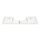 thumbnail image 1 of Regla de acrílico para camisetas, guía de tabla de tallas para manualidades de camisetas que aplica diseños de vinilo en camisas con tabla de tallas, - 18x5 pulgadas Soledad Guía de regla de camiseta, 1 of 5