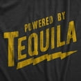thumbnail image 2 of Womens Powered By Tequila T Shirt Funny Liquor Lovers Drinking Tee for Ladies Womens Graphic Tees, 2 of 9