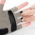 thumbnail image 4 of Guantes antideslizantes de medio dedo (negro M), 4 of 4