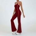 thumbnail image 5 of Women's High Waisted Activewear Jumpsuit - Stretchy Gym/Running/Yoga Romper for Athletic & Casual Wear, 5 of 8