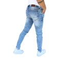 thumbnail image 2 of Pantalón de mezclilla stretch John Silver  Corte skinny Color azul froster claro, 2 of 2