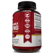 NutriFlair Korean Panax Ginseng 1600mg Per Serving, 120 Capsules – Herbal Energy & Vitality Supplement, Non-GMO, Vegan, Made in USA