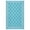 Light Blue, variant on HIWEAVER 10' x 20' Black/Gray Outdoor Rug PP Plastic Straw Woven Waterproof Patio Rug with Border Portable Outside Carpet for Balcony Deck Picnic Garden Decor