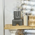 thumbnail image 6 of DecMode 15" Abstract U-Shaped Black Ceramic Vase, 6 of 10