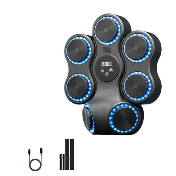 Smart Electronic Boxing Machine with Music, Home Boxing Wall Target for Fitness, Boxing Training Device for Kids and Adults, Punching Game