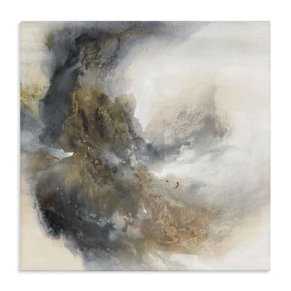 Stupell Industries Modern Glam Splatter Abstract Form Canvas Art, 36 x 36, by K. Nari