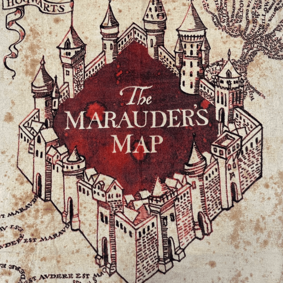 Harry Potter Marauders Map Beach Towel