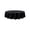 Black, variant on Round Table Cloth,Water Resistance Machinewashable Microfiber Tablecloth, Decorative Fabric Circular Table Cover for Outdoor and Indoor Use,60 in (Black)