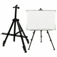 thumbnail image 4 of Soporte de trípode de caballete de pintura de arte ajustable de hierro pesado para artista, 4 of 7
