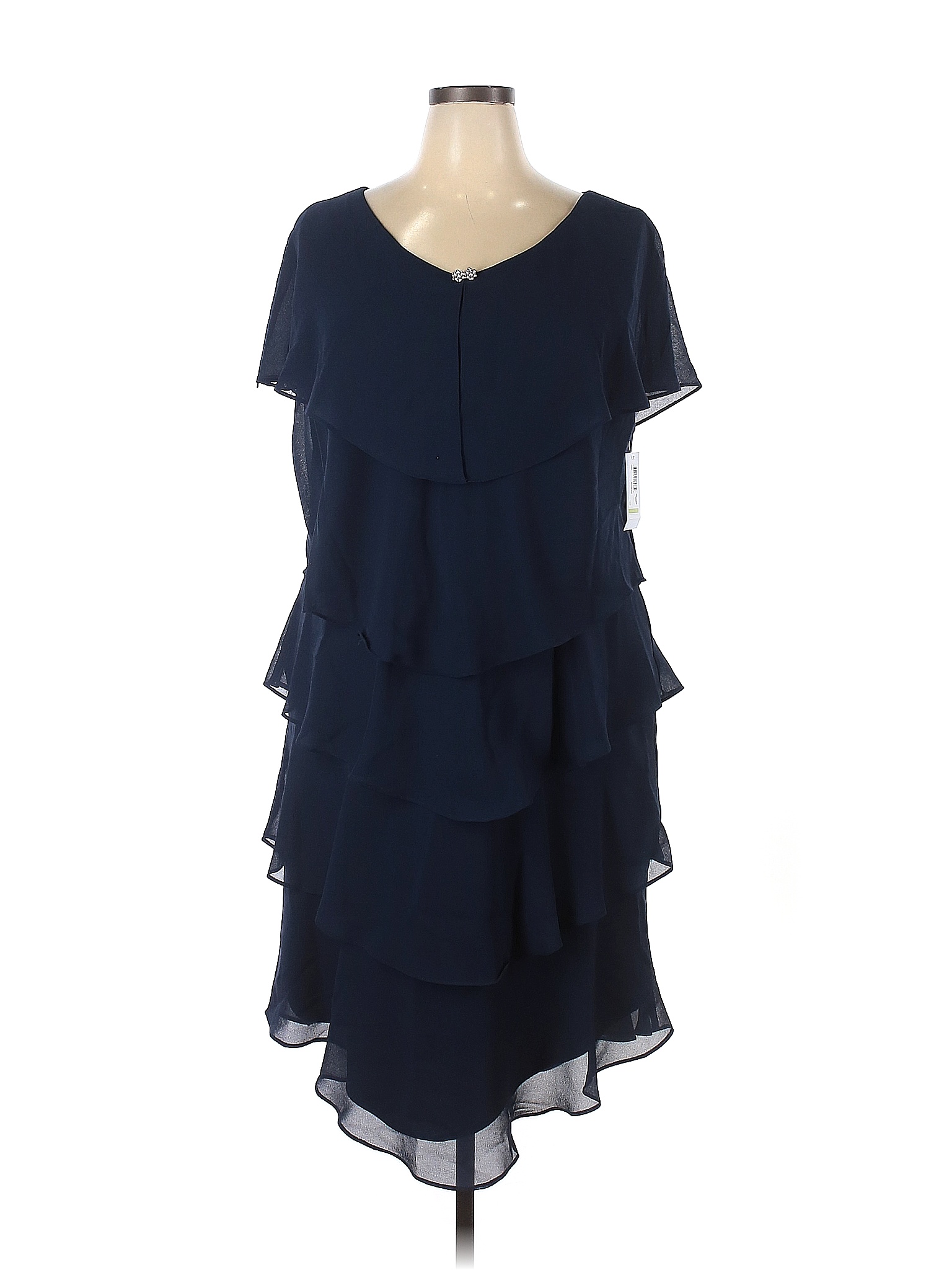 Robe Femme Taille 18 - Style Crayon Multicolore - Marque Ladies - Occasion Très Bon état
