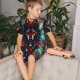 thumbnail image 4 of Fotbe Mystic Wolf Dreamcatcher Pijama Estampada de 2 Piezas para Niños – Ropa de Dormir de Manga Corta Cómoda para Niños y Niñas, Camiseta y Shorts de Algodón-3X-Large, 4 of 6