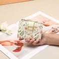 thumbnail image 6 of LOUEBICA Small Wallets for Women Bifold Vegan Leather Wallet RFID Blocking Floral Pattern Card Holder with Zipper Pocket, 6 of 7