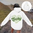 thumbnail image 2 of Lady Printed Hooded Sweater, 2 of 6