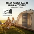 thumbnail image 6 of ALLPOWERS SE60 60W Portable Solar Panel for Power Station, Foldable Solar Charger, IP68 Waterproof for Camping, RV, Off-Grid & Emergency Power, 6 of 9