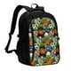 thumbnail image 1 of Balery Balls Mochila con carga USB para hombre y mujer - Mochila impermeable y antirrobo para laptop con puerto USB para viajes, trabajo, 1 of 7