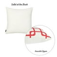 thumbnail image 4 of Geometric Squares Square 18" Throw Pillow Cover, 4 of 5
