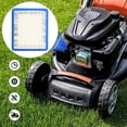 thumbnail image 2 of Dinheiro Engine Air Filter, 5pcs Engine Air Filter, Lawn Mower Air Filter Accessories, Air Filter Cartridge for Push Mower Replacement Blue Tractor Air Filter, 2 of 5