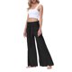 thumbnail image 2 of SAYOO Pantalones de Pierna Ancha para Mujer, Casual, Sueltos, de Color sólido, Cintura Fruncida, Vendaje, Cintura Elástica, Pantalones Femeninos SAYOO  Moda, 2 of 5