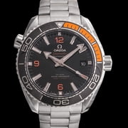 Omega Seamaster Planet Ocean 600M Co-Axial Master Chronometer 43.5 mm Automatic Black Dial Steel Mens Watch 215.30.44.21.01.002