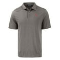 thumbnail image 2 of Men's Cutter & Buck Gray Ole Miss Rebels Coastline Epic Comfort Eco Recycled Polo, 2 of 3