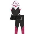 thumbnail image 1 of Camiseta de cosplay y leggings Marvel Spider-Gwen Ghost 5T, 1 of 8