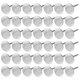 thumbnail image 1 of Upholstery Nails Tacks 100Pcs Iron Silver Craftsmanship for Bed Headboard, 1 of 2