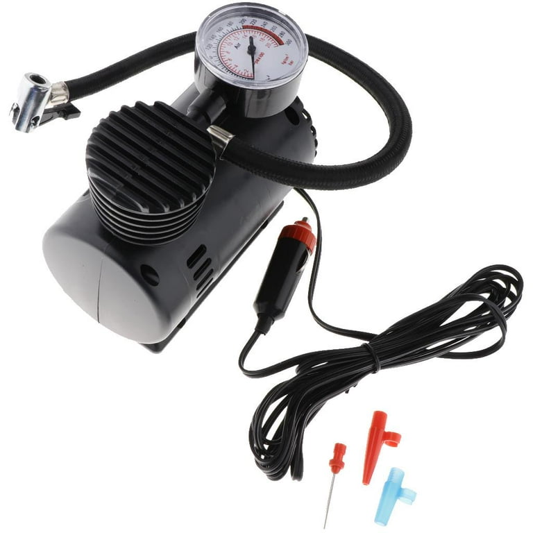 WindGallop Car Tyre Inflator Air Compressor Car Tyre Pump 12v Electric Tyre  Pumps for Cars Air Pump with Tyre Pressure Gauge and Inflator Small Car