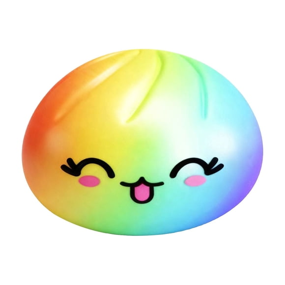 Fwttom Big Bun Toy Large Stress Relief Sensory Ball for Adults Kids Anxiety Relief Fidget Toy Soft Decompression Dough